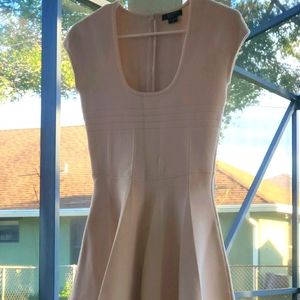 Marciano for Guess Fitted Dress, Blush/Light Pink, Size Small